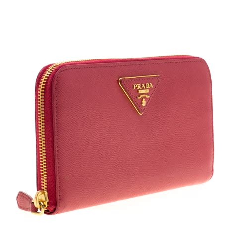 prada wallet price range|Prada zipper wallet.